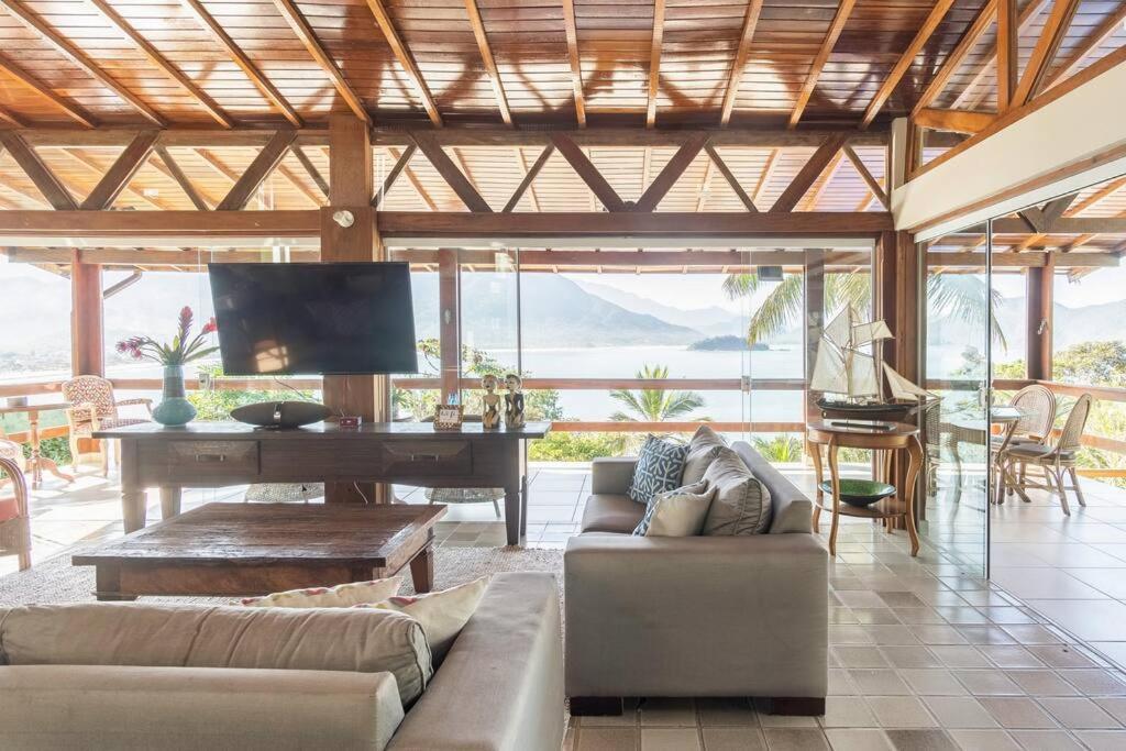 Casa Alto Padrao Com Surpreendente Vista Ao Oceano * Ubatuba